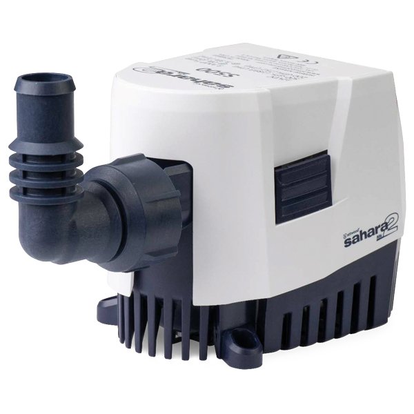 Attwood Sahara s800 mk2 länspump 12V inkl 2 slanganslutning